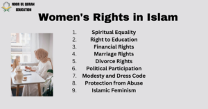  Women’s Rights in Islam