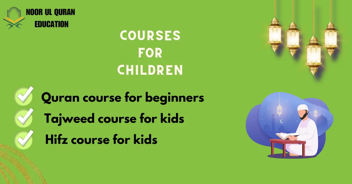 COURSES FOR CHILDREN